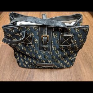 Doney & Bourke medium signature canvas tote
